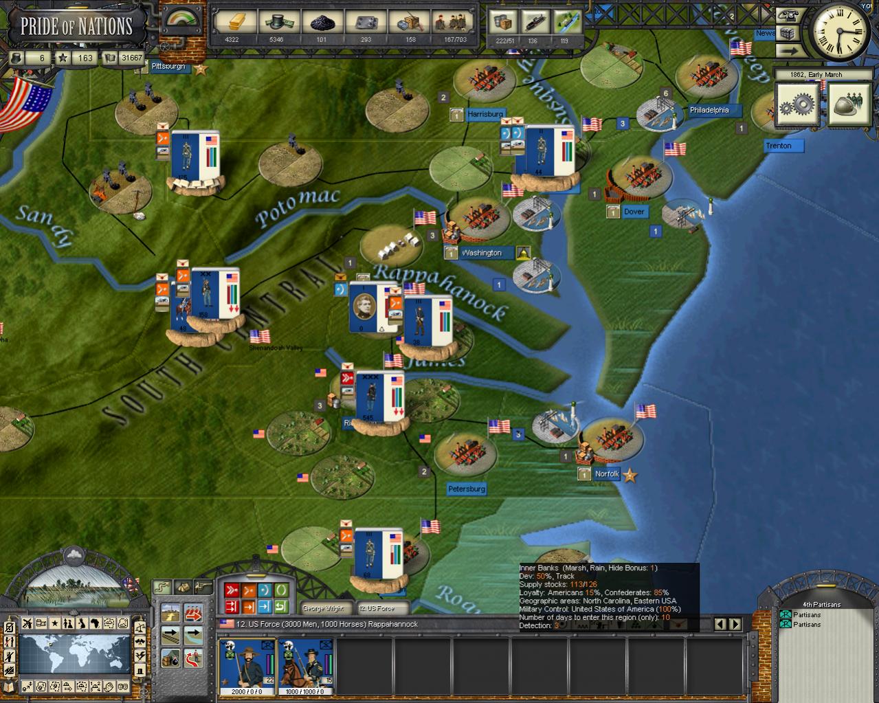 partisans shown in message box as UNION FORCE.jpg